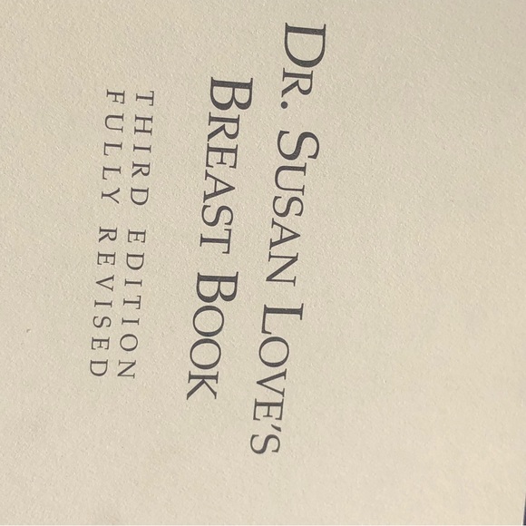 Dr Susan Love's Breast Book 2000 3rd Ed Fully Revised Paperback Breast Cancer - Picture 2 of 12